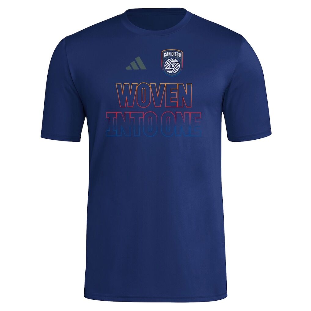 San Diego FC adidas 2025 Jersey Hook AEROREADY T-Shirt