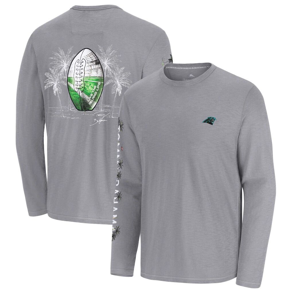 Carolina Panthers Tommy Bahama Oasis Endzone Lux Long Sleeve T-Shirt