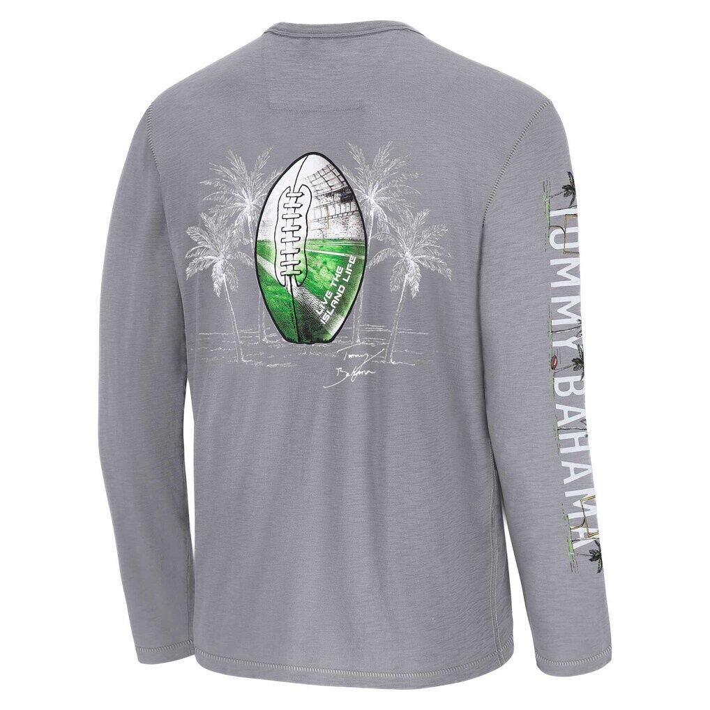 Cincinnati Bengals Tommy Bahama Oasis Endzone Lux Long Sleeve T-Shirt