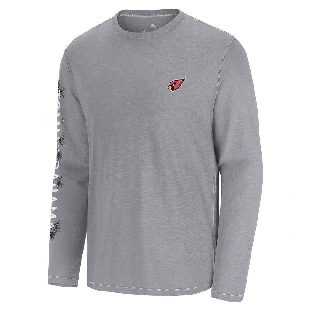 Arizona Cardinals Tommy Bahama Oasis Endzone Lux Long Sleeve T-Shirt