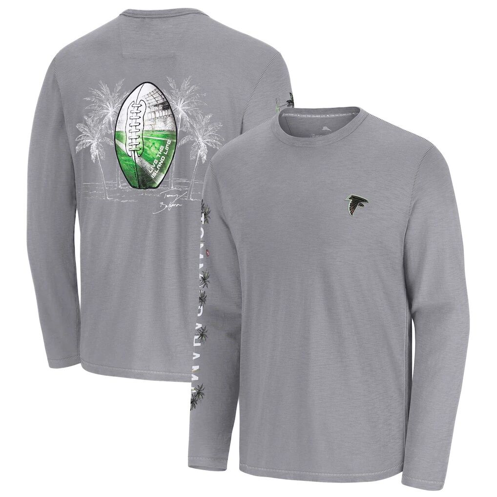 Atlanta Falcons Tommy Bahama Oasis Endzone Lux Long Sleeve T-Shirt