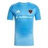 D.C. United adidas 2025 Goalkeeper Jersey - Blue - Side View