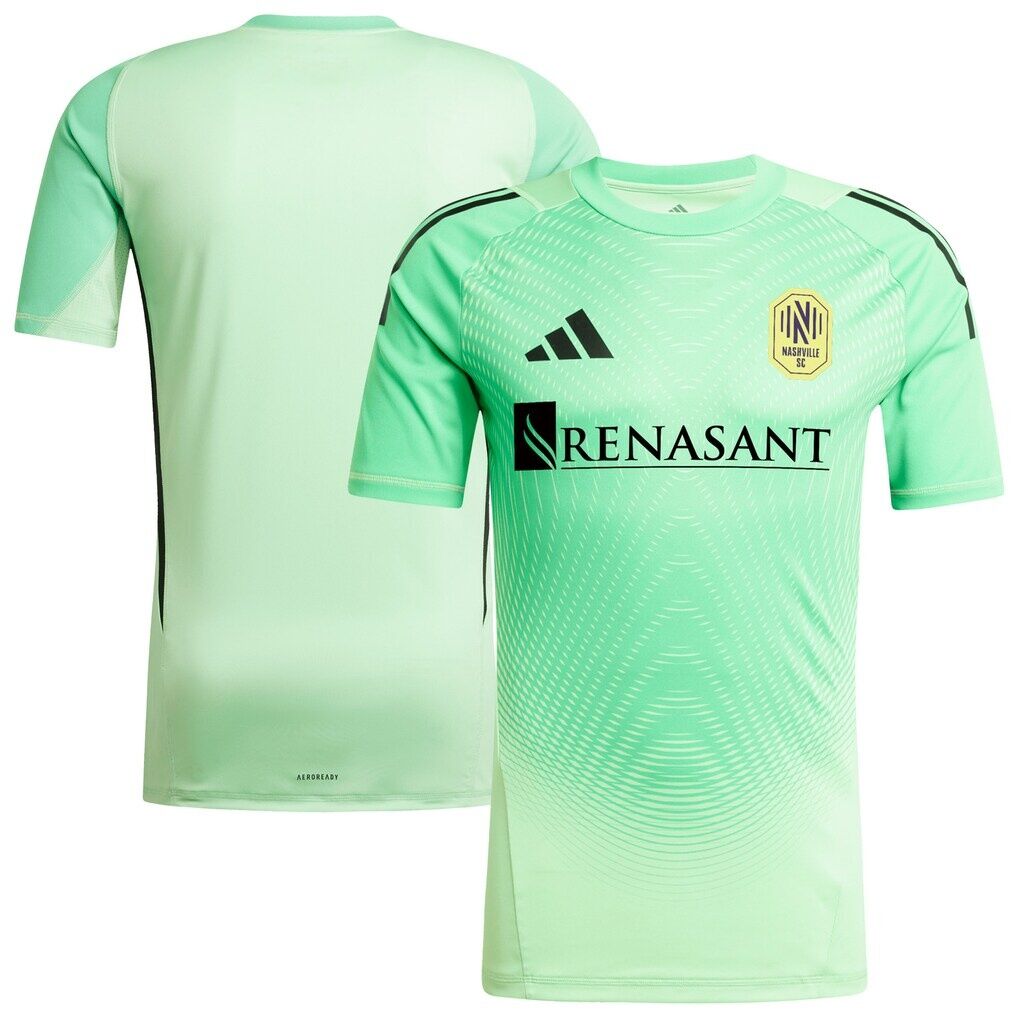 Nashville SC adidas 2025 Goalkeeper Jersey
