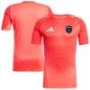 San Jose Earthquakes adidas 2025 Goalkeeper Jersey - Red - Front View