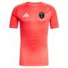 San Jose Earthquakes adidas 2025 Goalkeeper Jersey - Red - Side View