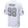 Maxx Crosby Las Vegas Raiders Nike Alternate Game Jersey - White - Detail View