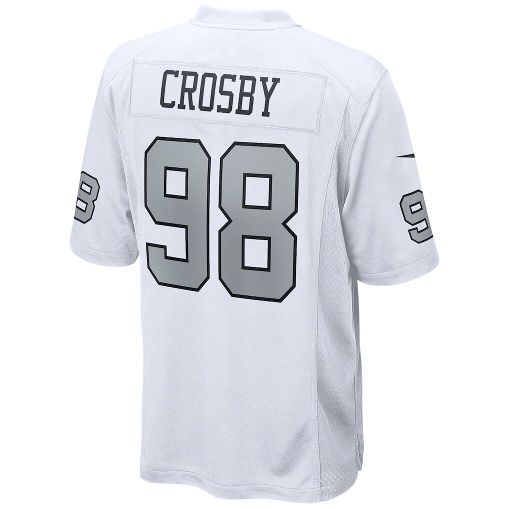 Maxx Crosby Las Vegas Raiders Nike Alternate Game Jersey
