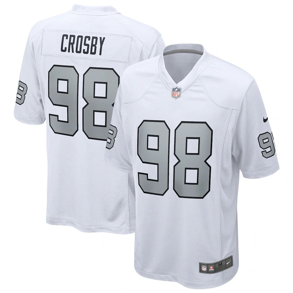 Maxx Crosby Las Vegas Raiders Nike Alternate Game Jersey