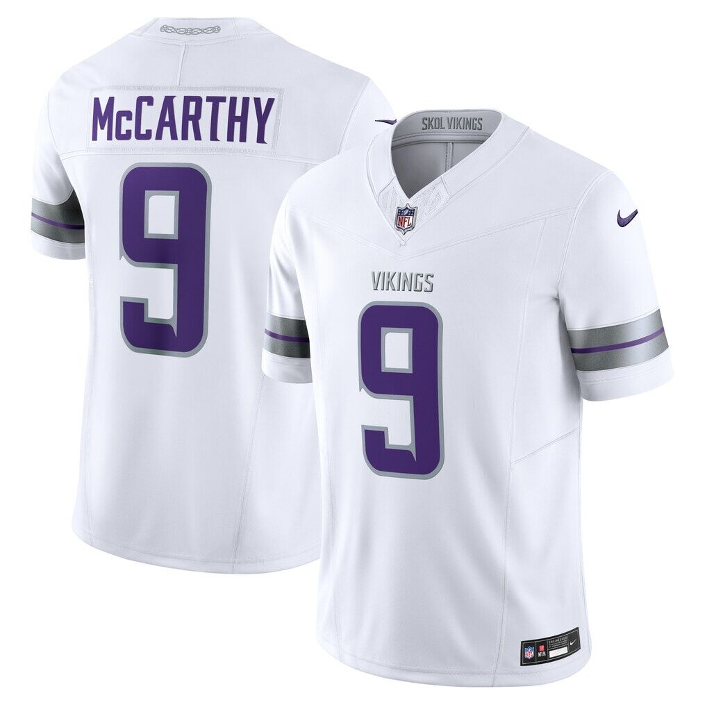 J.J. McCarthy Minnesota Vikings Nike Vapor F.U.S.E. Limited Jersey