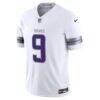 J.J. McCarthy Minnesota Vikings Nike Vapor F.U.S.E. Limited Jersey - White - Side View