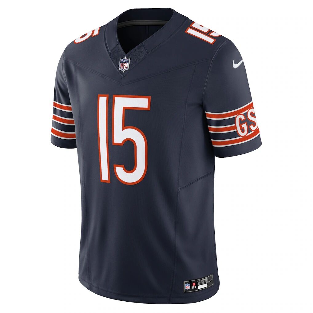 Rome Odunze Chicago Bears Nike Vapor F.U.S.E. Limited Jersey