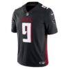 Michael Penix Jr. Atlanta Falcons Nike Vapor F.U.S.E. Limited Jersey - Black - Side View