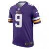 J.J. McCarthy Minnesota Vikings Nike Legend Player Performance Top - Purple - Side View