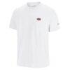 San Francisco 49ers Tommy Bahama Sport Torchdown Graphic T-Shirt - White - Side View