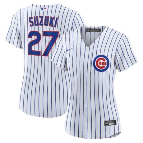 Seiya Suzuki Chicago Cubs Nike Women's Home Replica Jersey