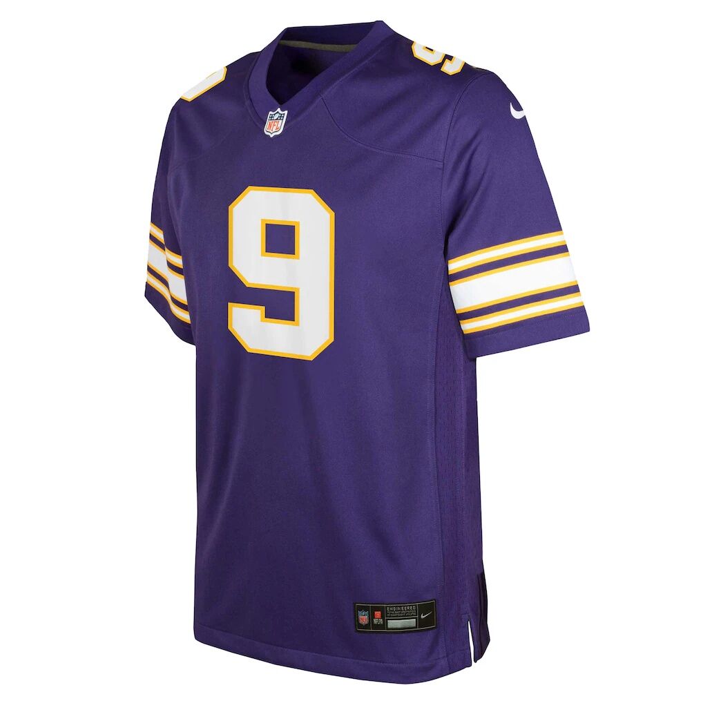 J.J. McCarthy Minnesota Vikings Nike Youth Game Jersey