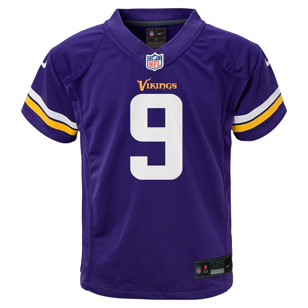 J.J. McCarthy Minnesota Vikings Nike Infant Team  Player Game Jersey