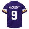 J.J. McCarthy Minnesota Vikings Nike Toddler Game Jersey - Purple - Detail View