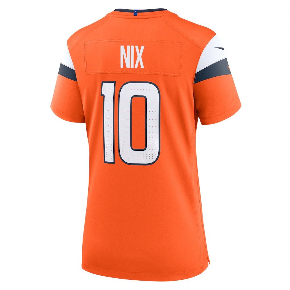 Bo Nix Denver Broncos Nike Women's Game Jersey