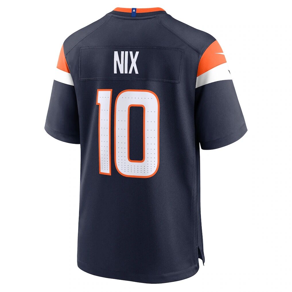 Bo Nix Denver Broncos Nike Alternate Game Jersey