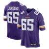 Michael Jurgens Minnesota Vikings Nike Game Jersey - Purple - Front View