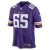 Michael Jurgens Minnesota Vikings Nike Game Jersey - Purple - Side View