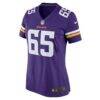 Michael Jurgens Minnesota Vikings Nike Women's Game Jersey - Purple - Side View