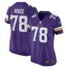 Walter Rouse Minnesota Vikings Nike Women's Game Jersey - Purple - Front View