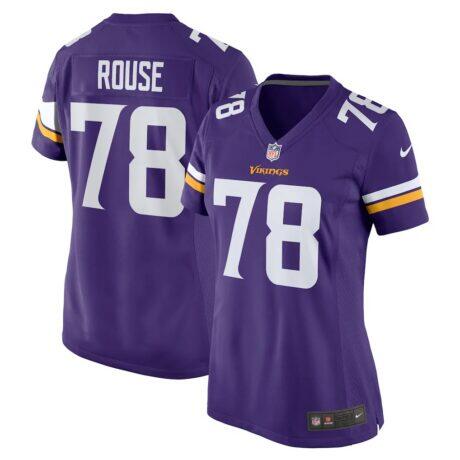 Walter Rouse Minnesota Vikings Nike Women's Game Jersey - Purple - Front View