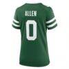 Braelon Allen New York Jets Nike Women's Game Jersey - - Detail View