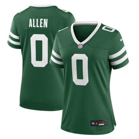 Braelon Allen New York Jets Nike Women's Game Jersey - - Front View