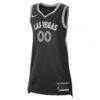 Las Vegas Aces Nike Unisex Explorer Edition Victory Custom Jersey - Black - Side View
