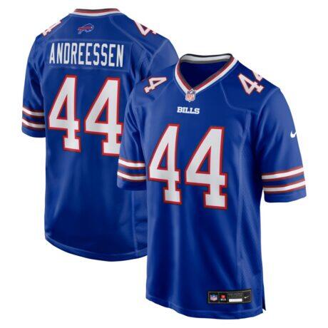 Joe Andreessen Buffalo Bills Nike Game Jersey - - Front View