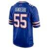 David Ugwoegbu Buffalo Bills Nike Game Jersey - - Detail View