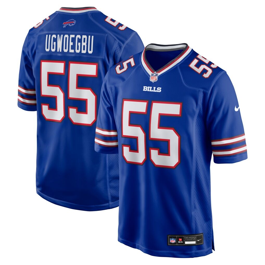 David Ugwoegbu Buffalo Bills Nike Game Jersey -  Royal