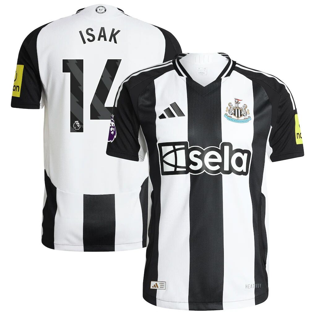 Alexander Isak Newcastle United adidas 2024/25 Home Authentic Player Jersey