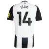 Alexander Isak Newcastle United adidas 2024/25 Home Replica Player Jersey - Black - Detail View