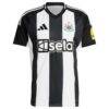 Alexander Isak Newcastle United adidas 2024/25 Home Replica Player Jersey - Black - Side View