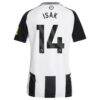 Alexander Isak Newcastle United adidas Women's 2024/25 Home Replica Player Jersey - Black - Detail View