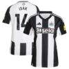 Alexander Isak Newcastle United adidas Women's 2024/25 Home Replica Player Jersey - Black - Front View