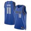 Kyrie Irving Dallas Mavericks Nike Unisex Badge Swingman Replica Jersey - Blue - Front View