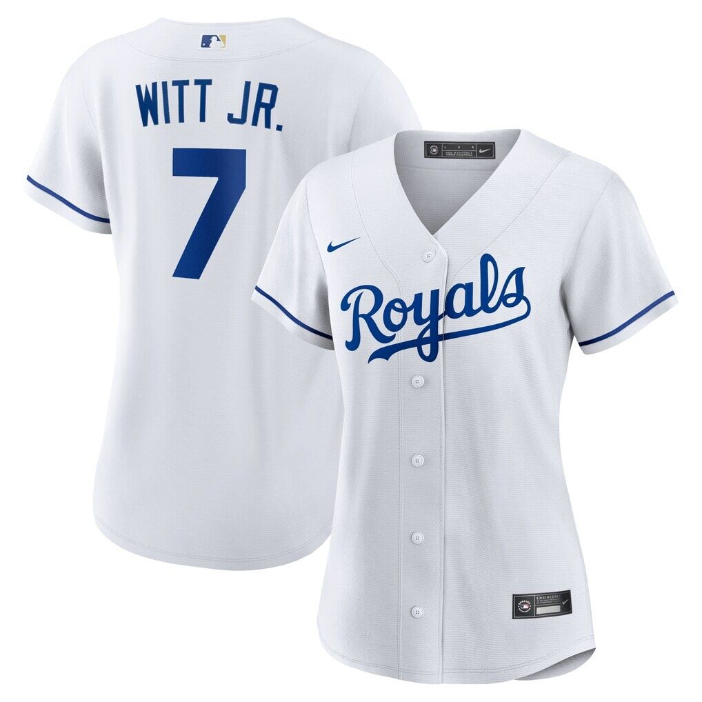 Bobby Witt Jr. Kansas City Royals Nike Women's Home Replica Player Jersey