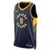 T.J. McConnell Indiana Pacers Nike Unisex Swingman Replica Jersey - Navy - Side View