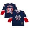Wayne Gretzky New York Rangers Mitchell & Ness Youth 1996/97 Power Play Player Jersey - - Front View
