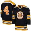 Bobby Orr Boston Bruins Mitchell & Ness Youth Power Play Player Jersey - Black - Front View