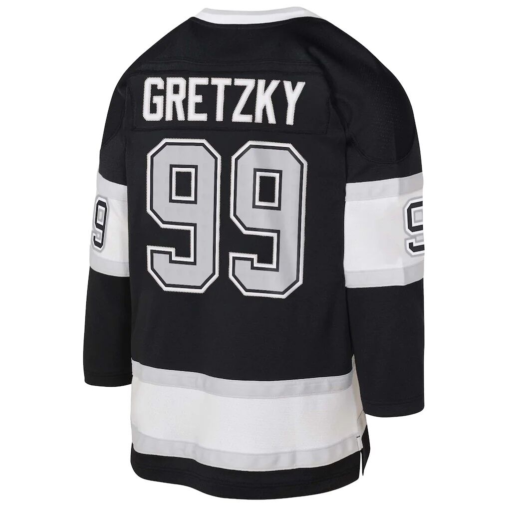 Wayne Gretzky Los Angeles Kings Mitchell & Ness Youth 1992/93 Captain Patch Power Play Player Jersey