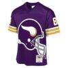 Randy Moss Minnesota Vikings Mitchell & Ness Youth 1998 Throwback Fashion Jersey - Purple - Side View