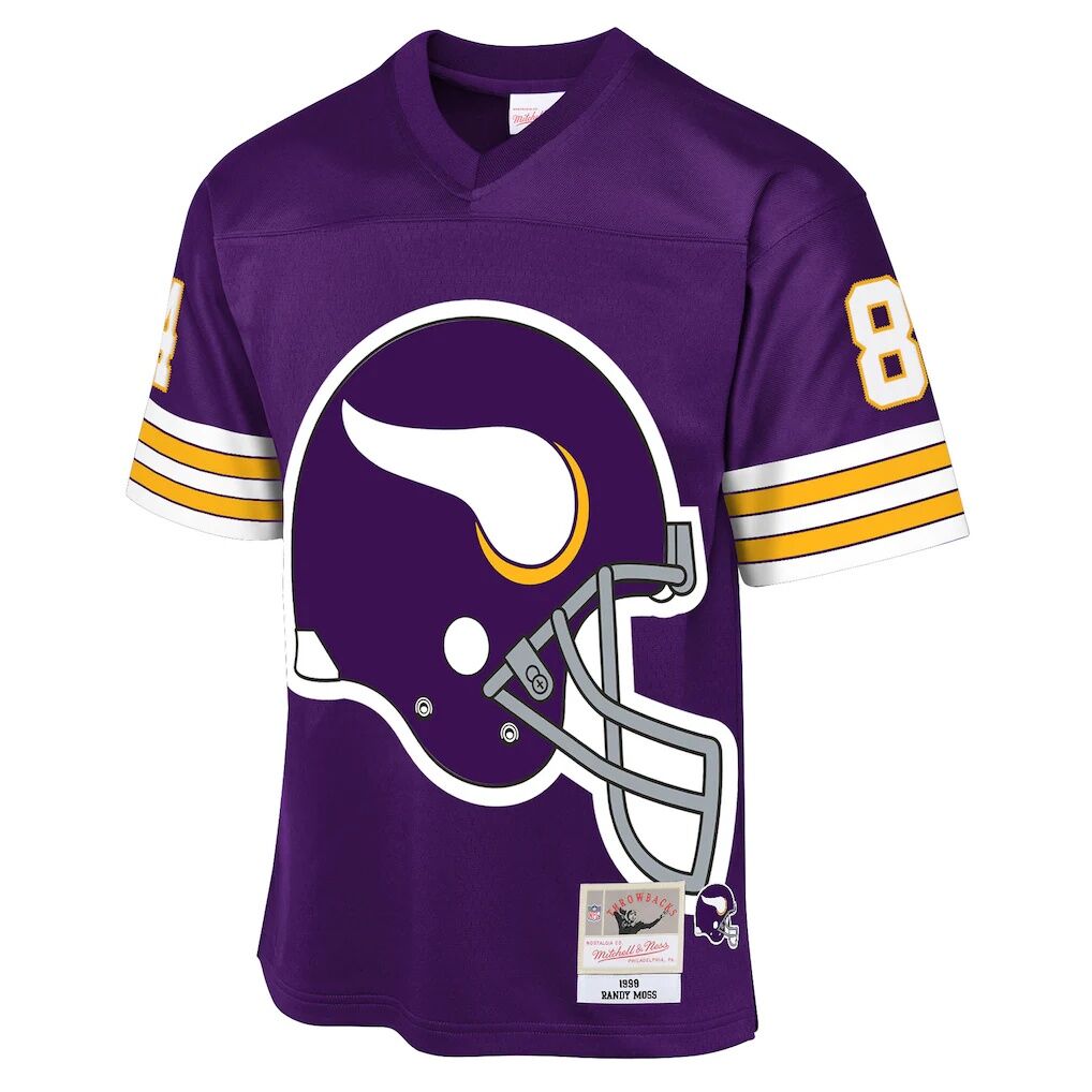 Randy Moss Minnesota Vikings Mitchell & Ness Youth 1998 Throwback Fashion Jersey