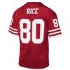 Jerry Rice San Francisco 49ers Mitchell & Ness Youth 1990 Throwback Fashion Jersey - - Detail View
