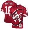 Joe Montana San Francisco 49ers Mitchell & Ness Youth 1990 Throwback Fashion Jersey - - Front View